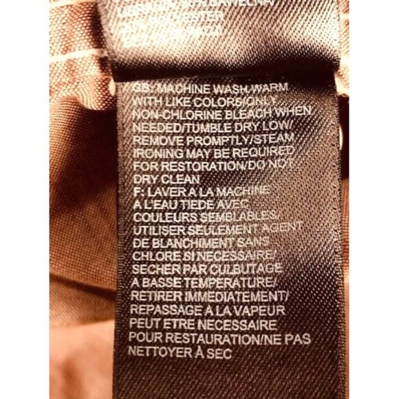 The North Face Men's XL Long-Sleeve Button-Up Shirt Red Heather Chest Pockets - Picture 5 of 10